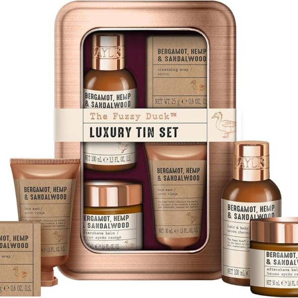 Luxury Grooming Tin Gift Set